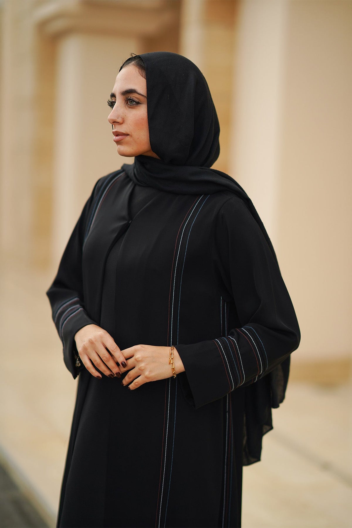 Embroidered Abaya