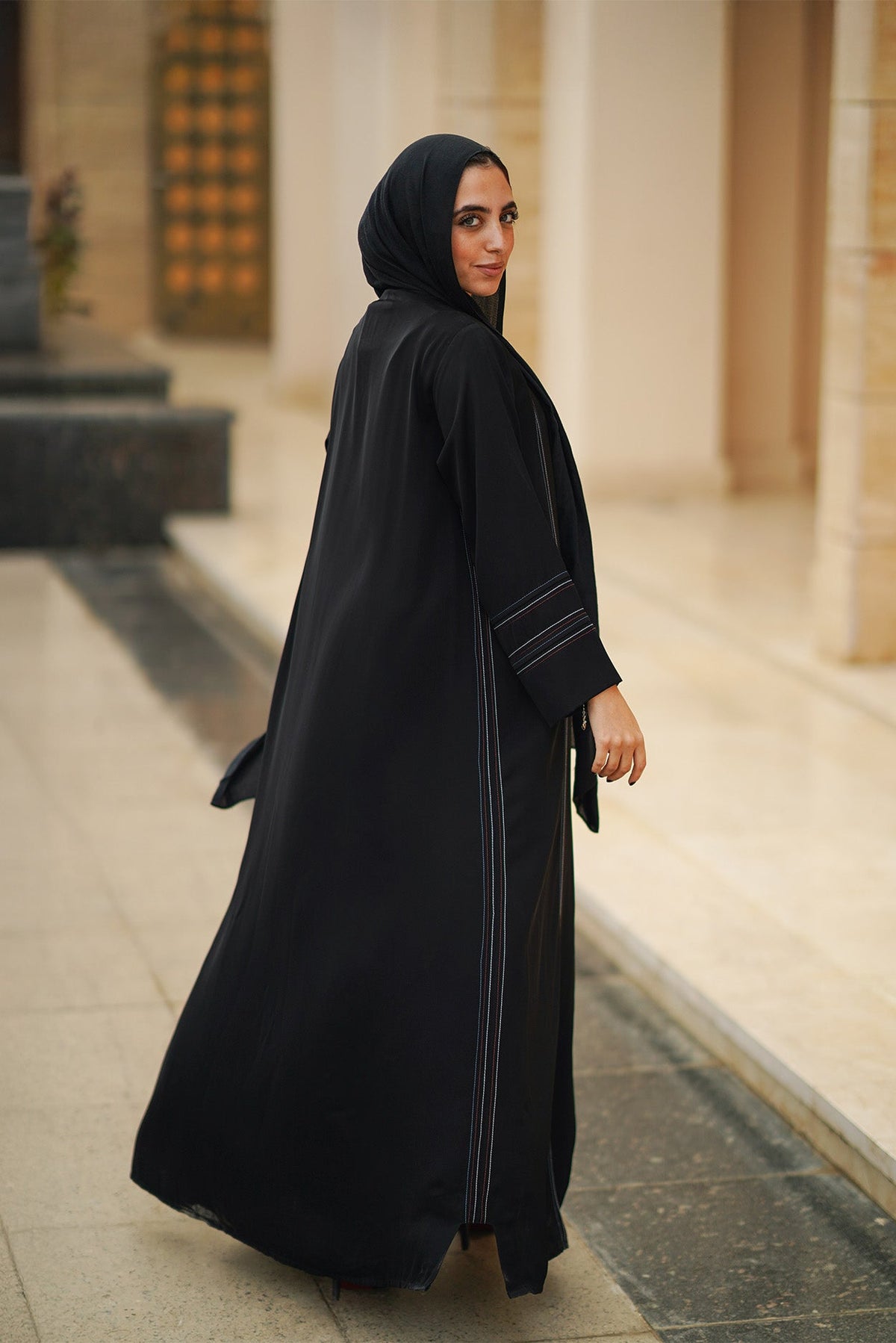 Embroidered Abaya