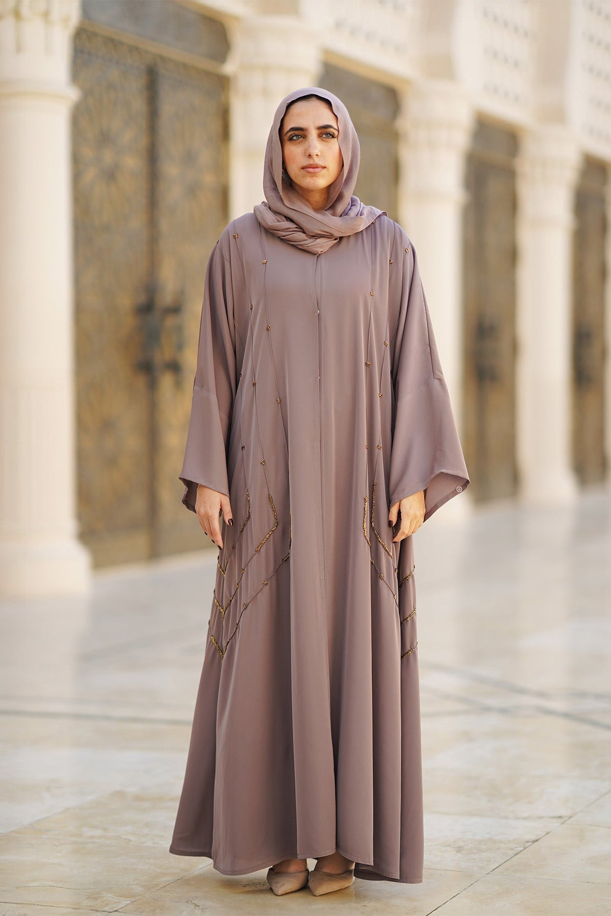 Embroidered Abaya
