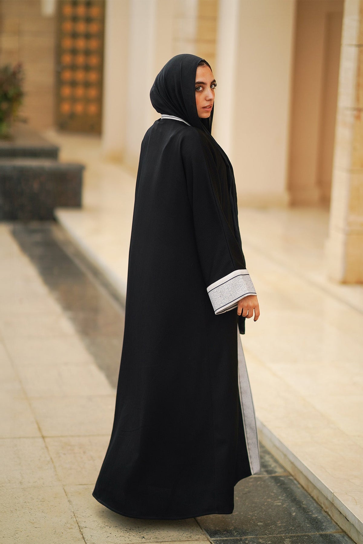 Half &Half Abaya