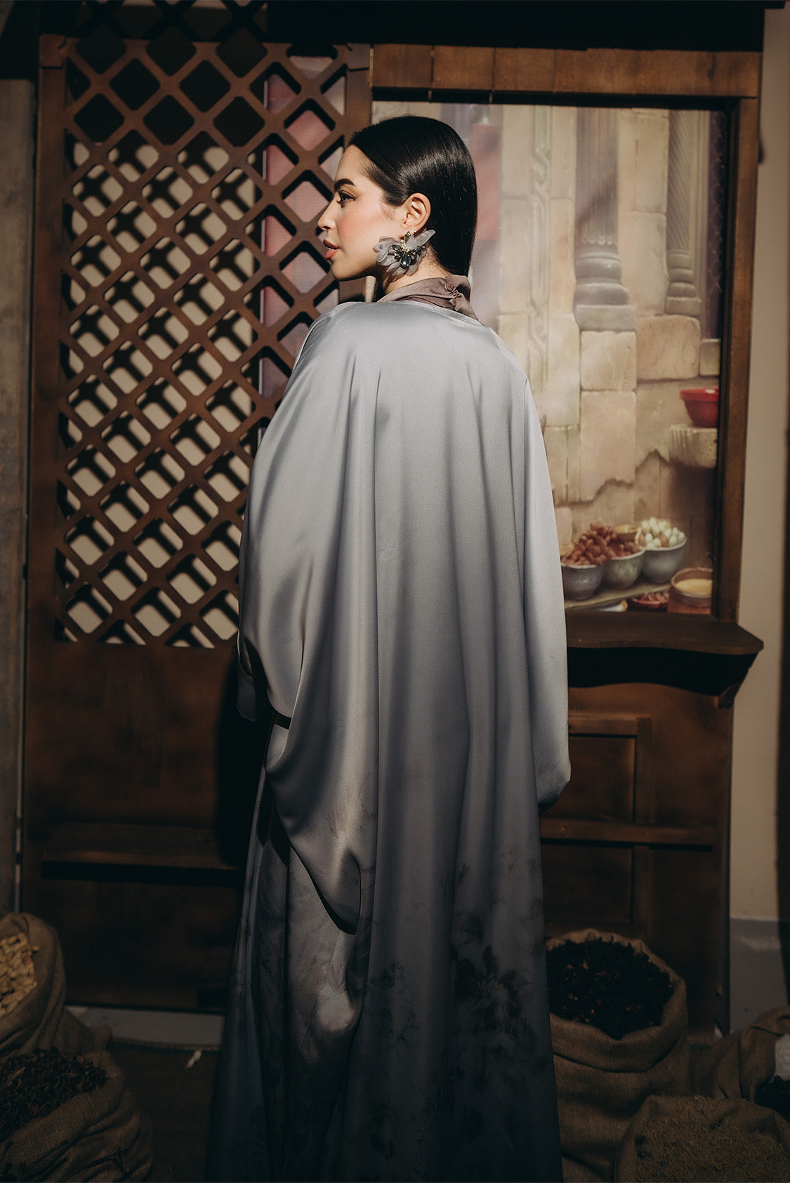 Silk Abaya