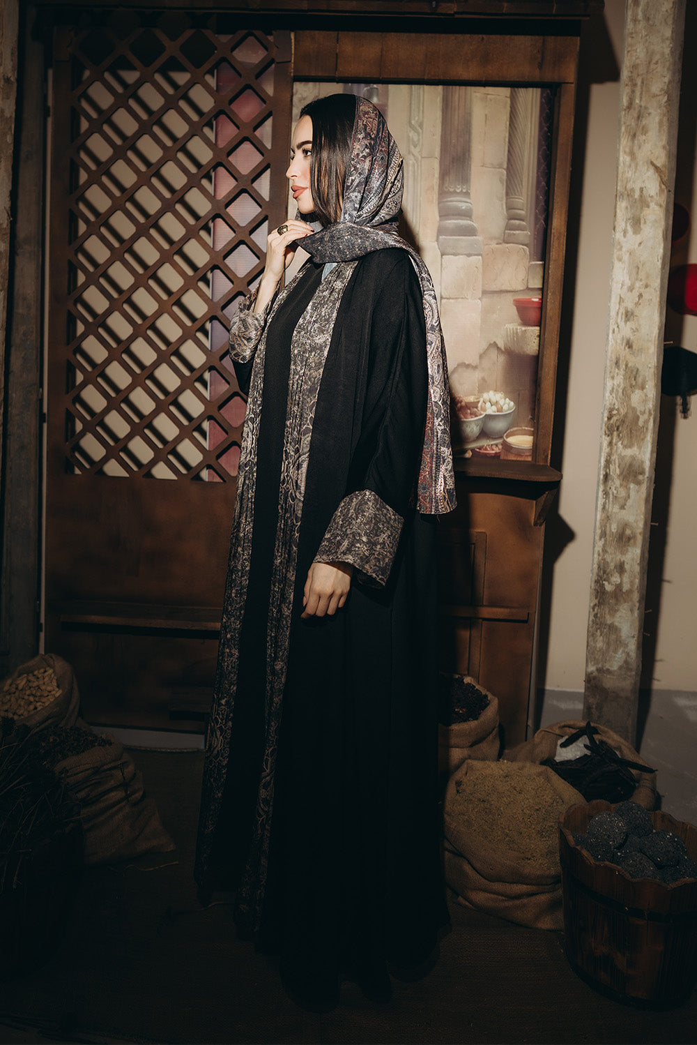 Zayna Noir Abaya