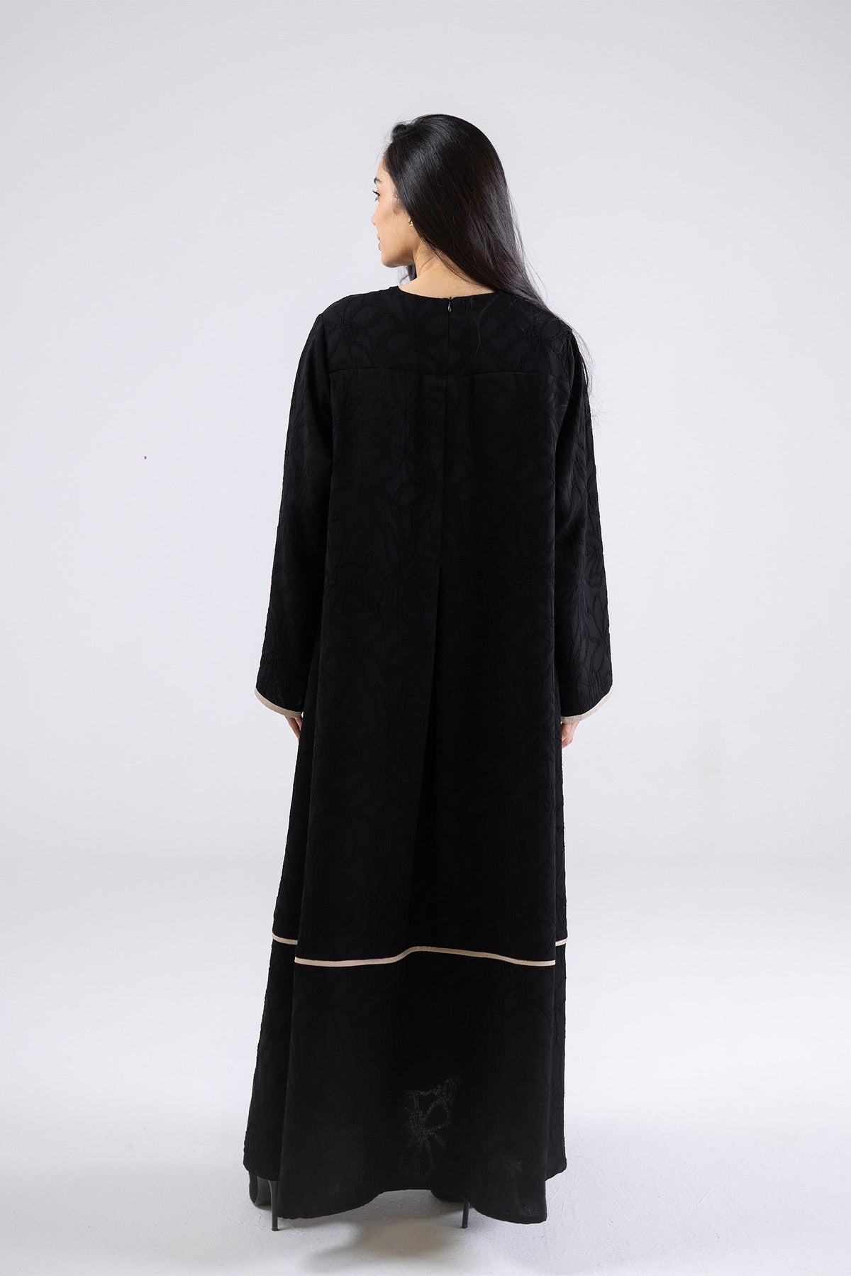 Classic Buttoned Abaya