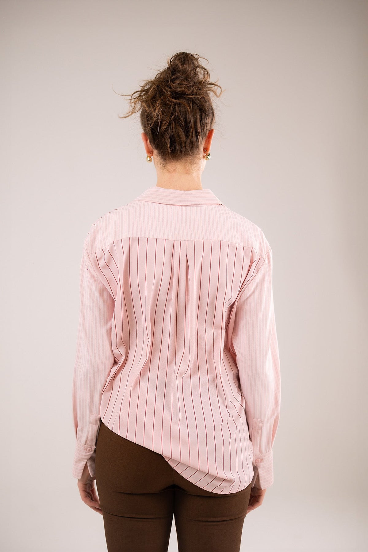 Pinstripe Blouse