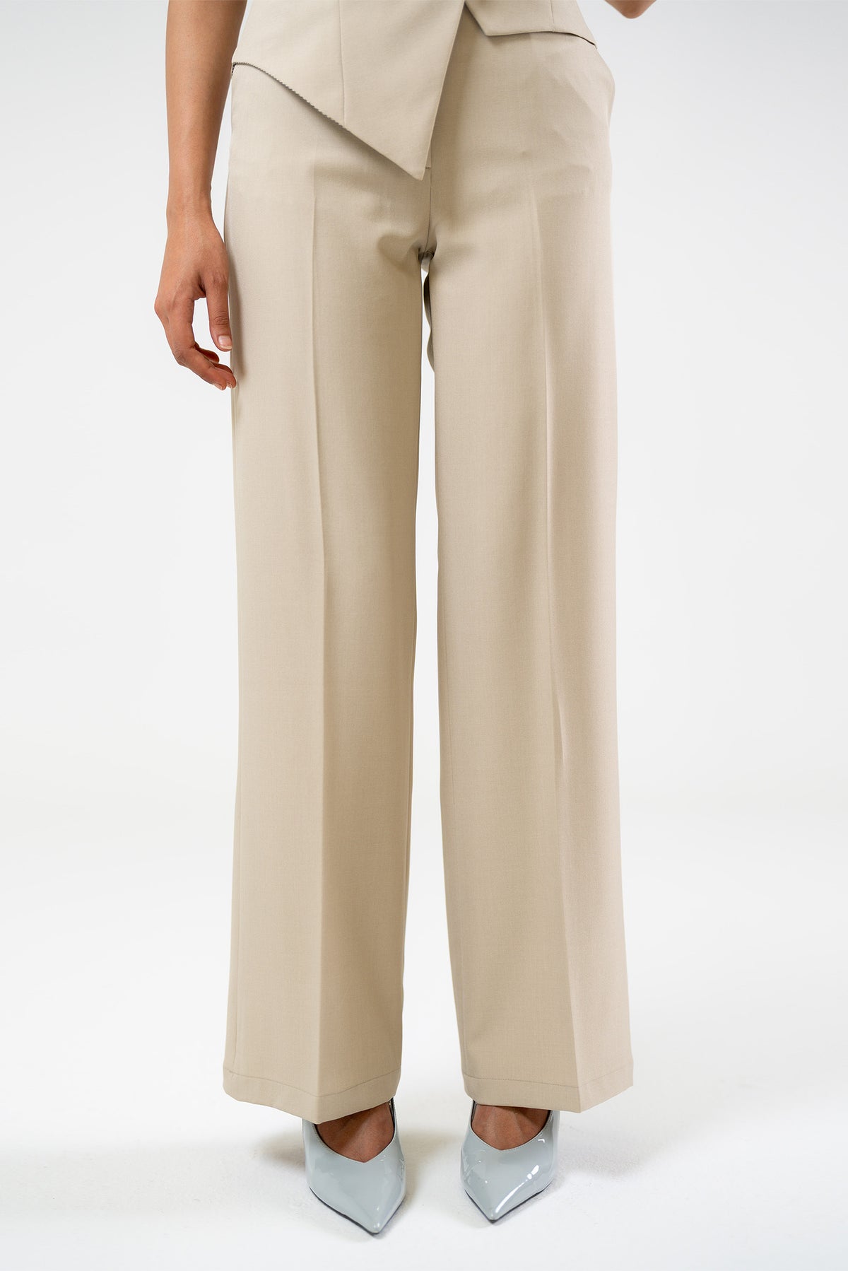 Straight-Leg Trousers