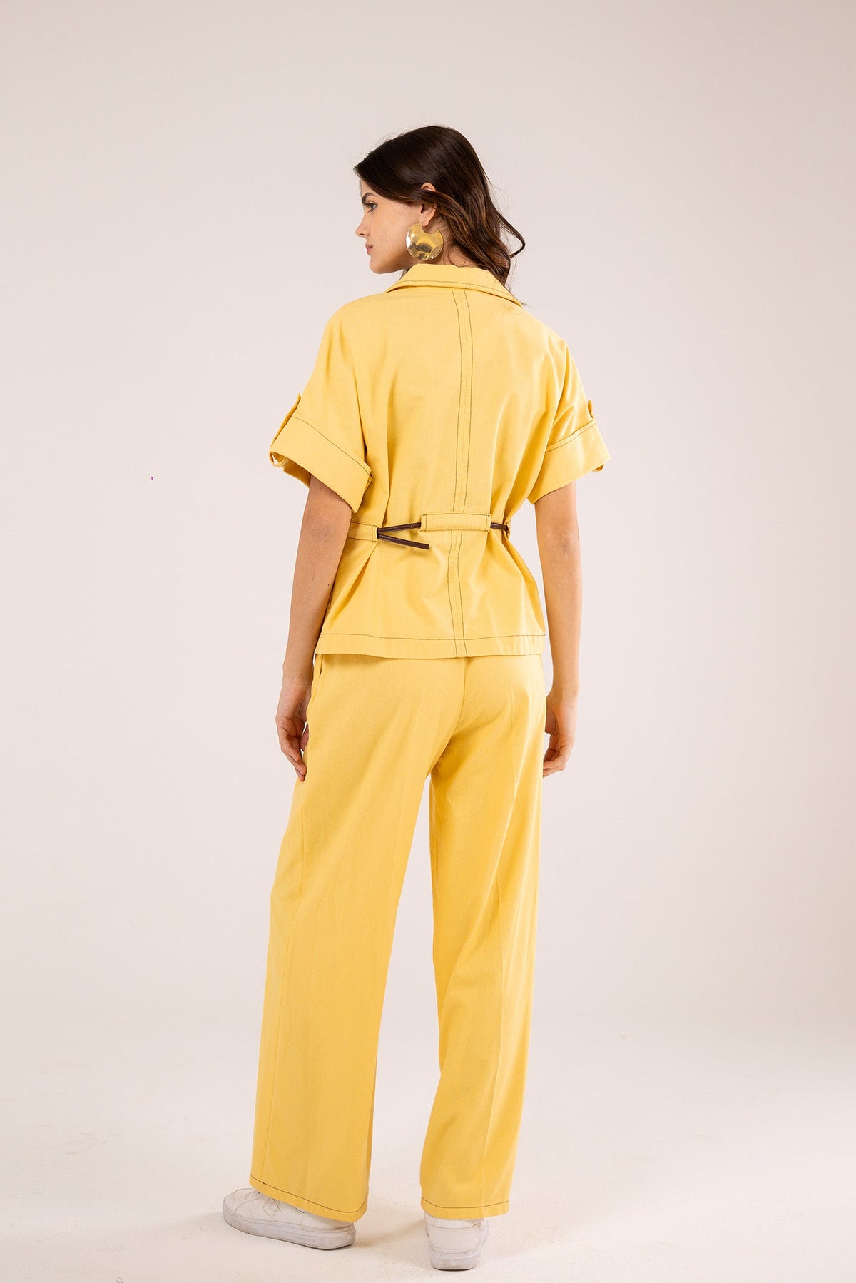 Straight-Leg Trousers