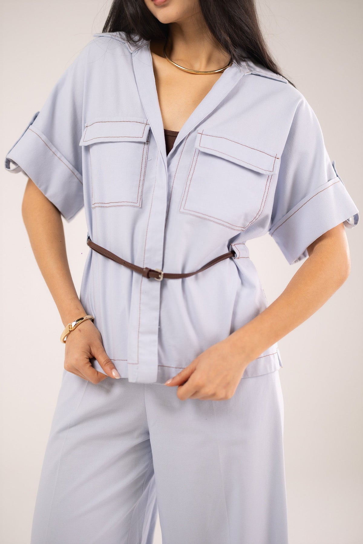 The Utility Belted Top