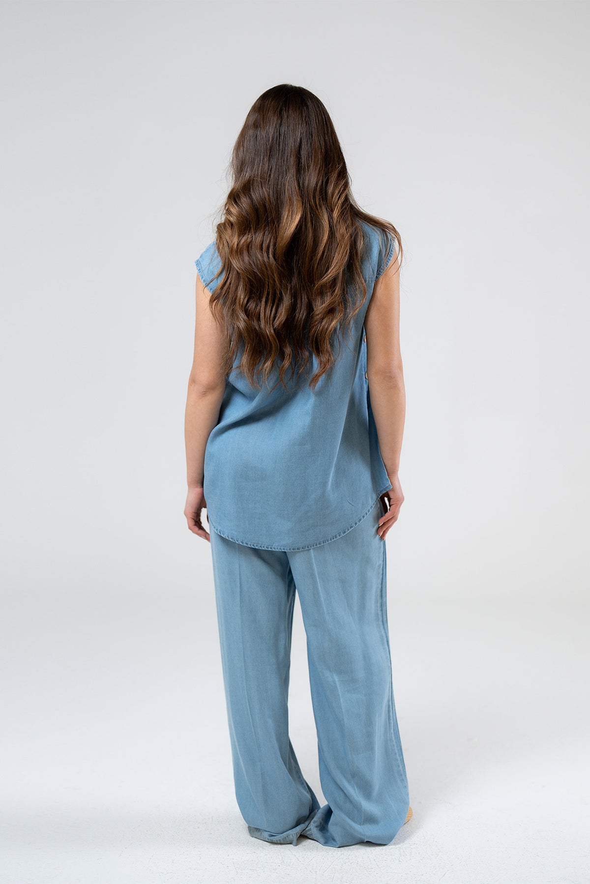Light Denim Top