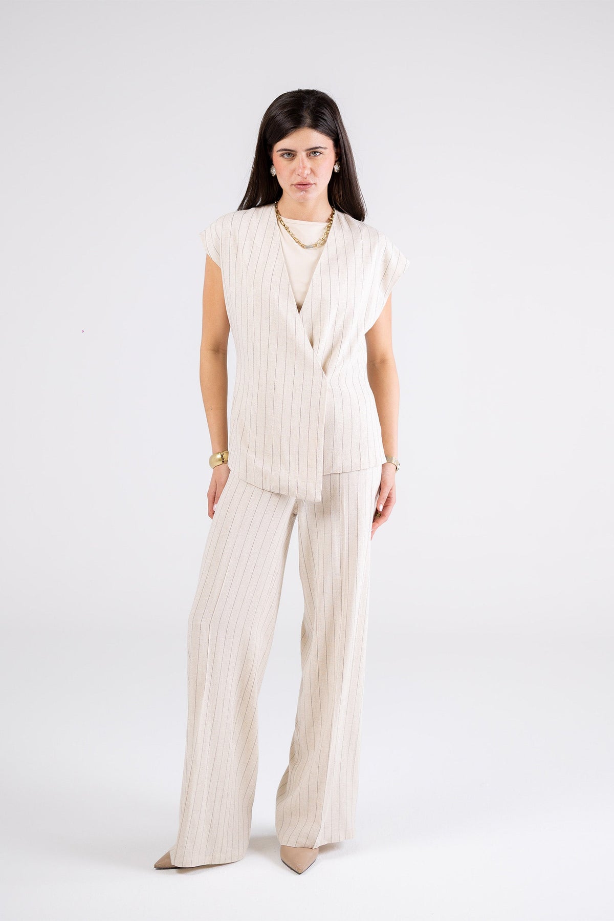 Wide-Leg Trousers