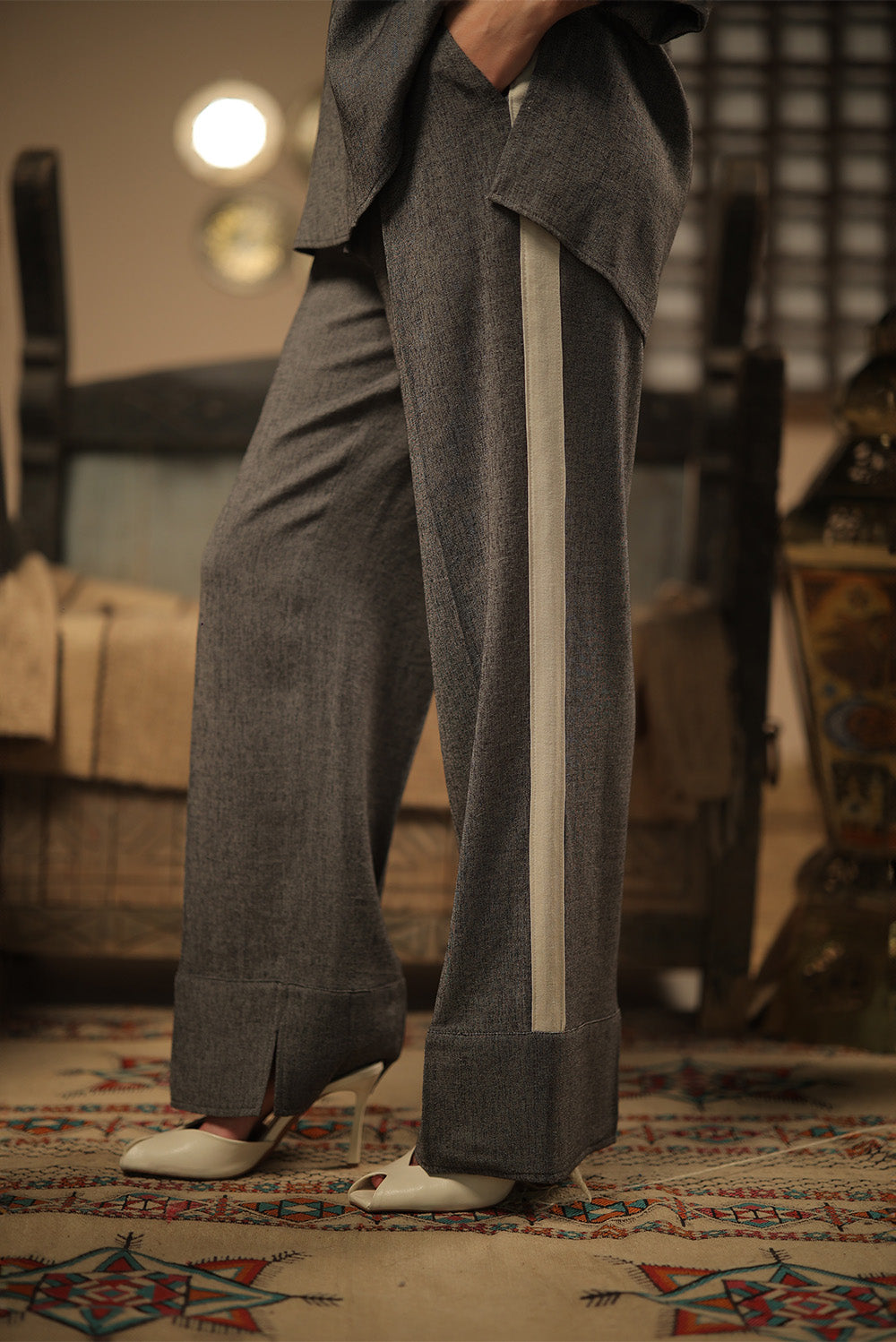 Wide Leg Trousers