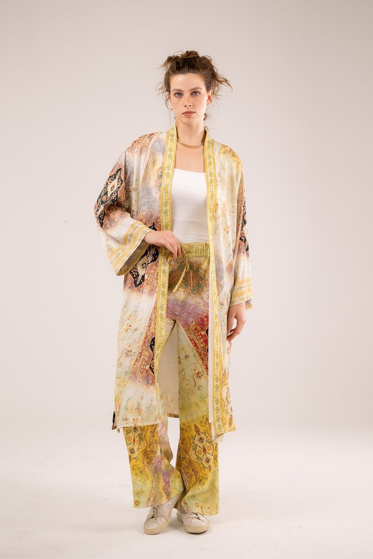 The Mosaic Open Kimono