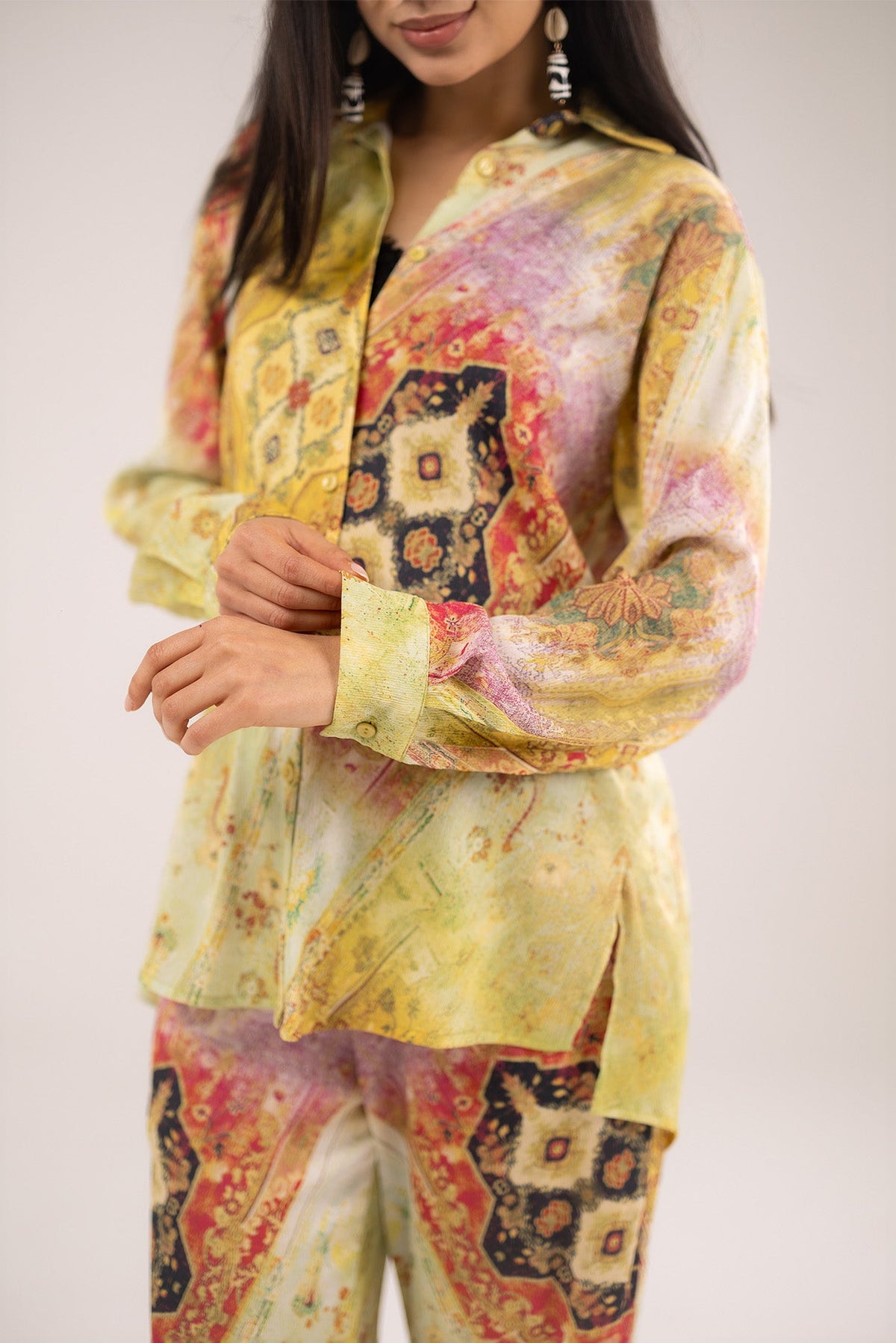 The Mosaic Oversized Shirt