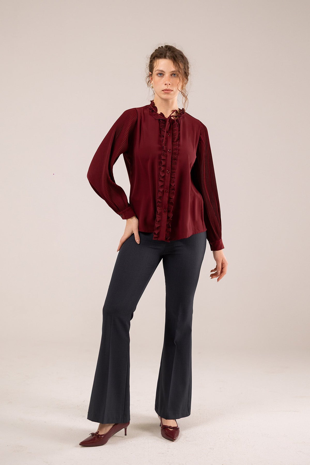 The Ruffle Blouse