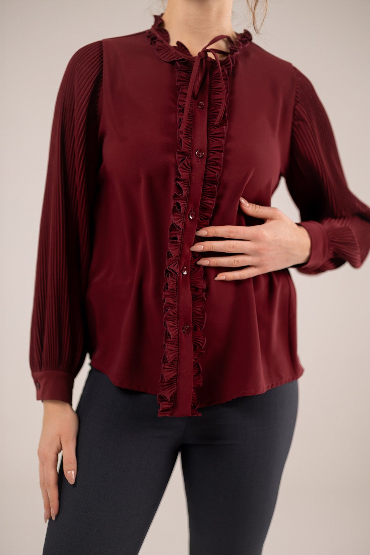 The Ruffle Blouse