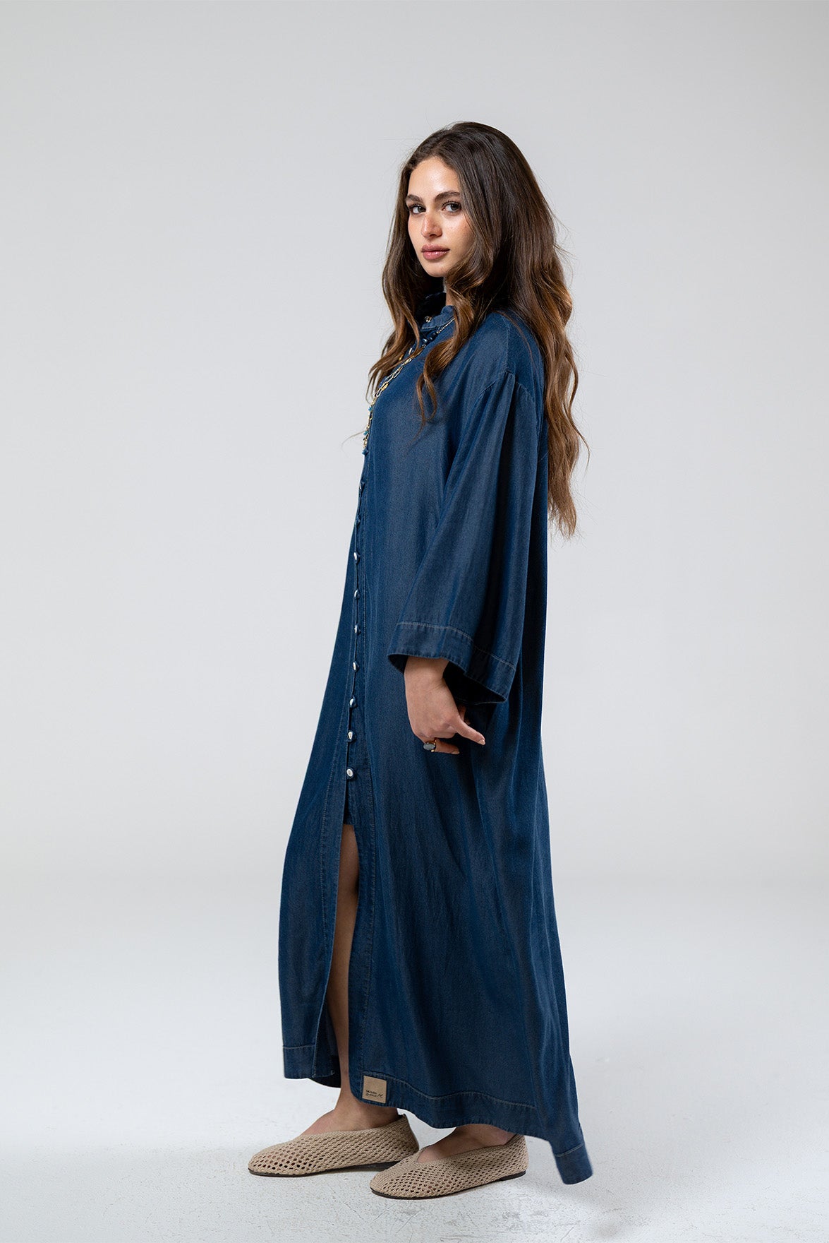 Denim Shirt Dress