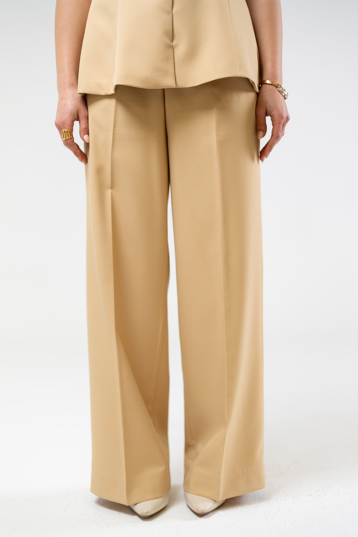 Wide-Leg Trousers