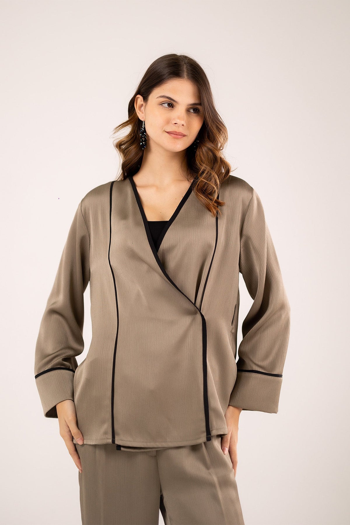 The Wrapped Blouse