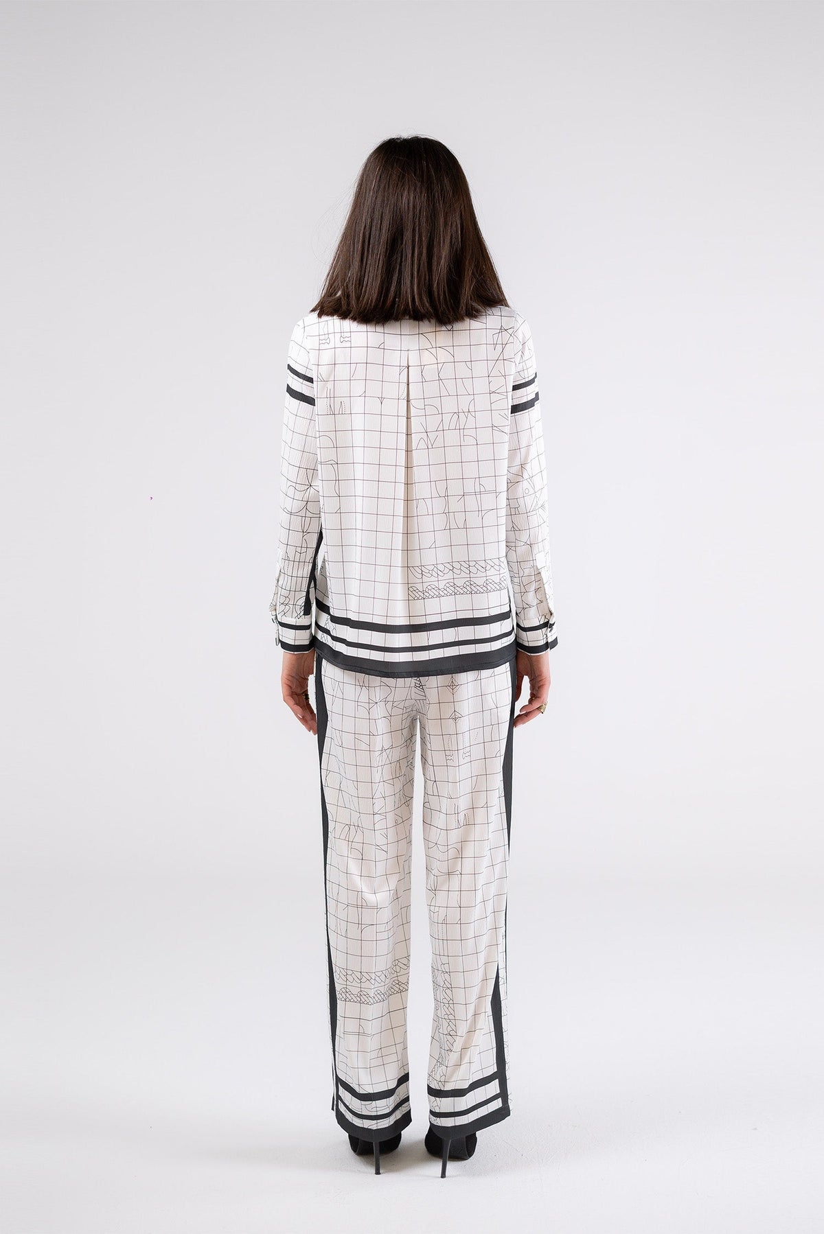 Relaxed Printed Pants