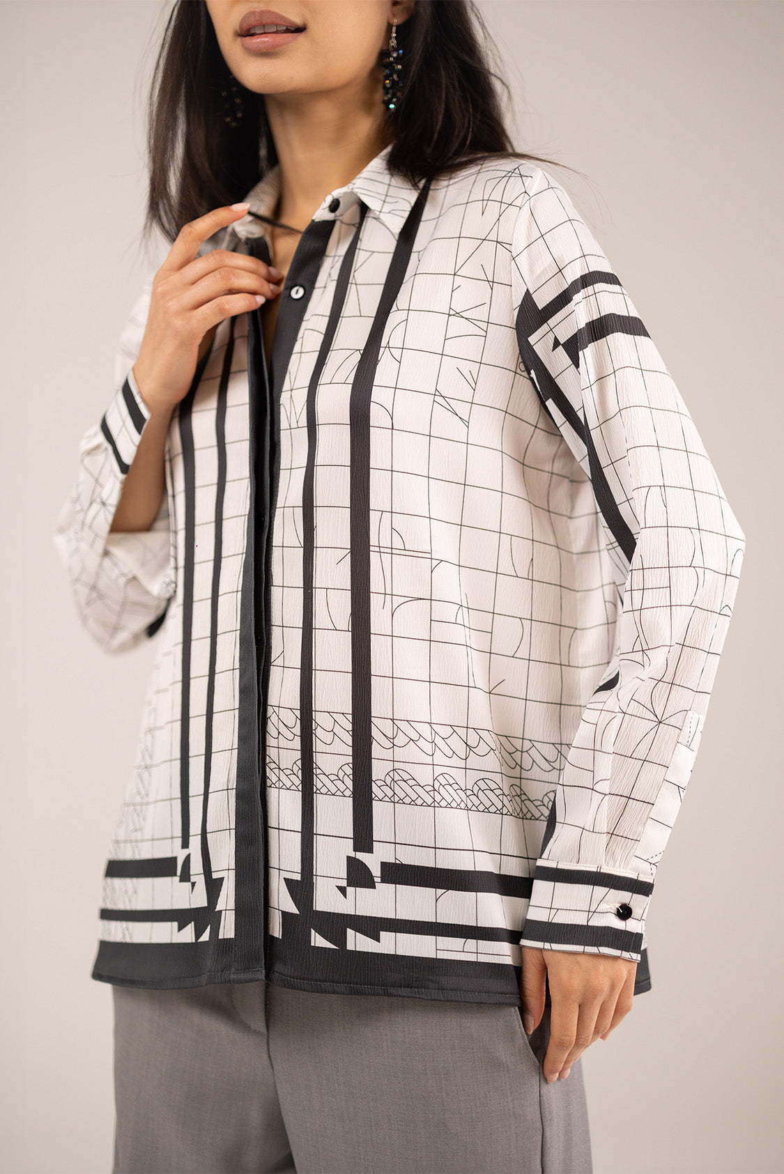 The squared Blouse