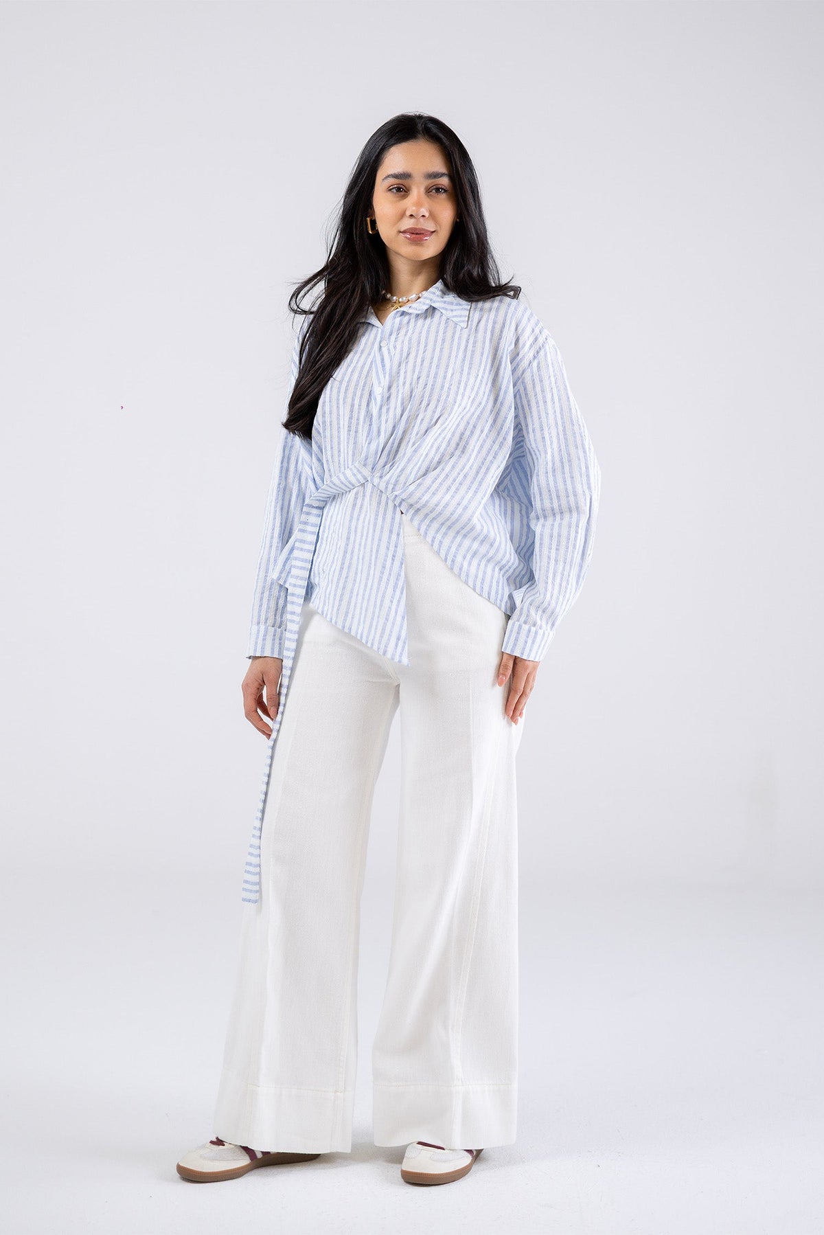 Twisted Stripe Shirt