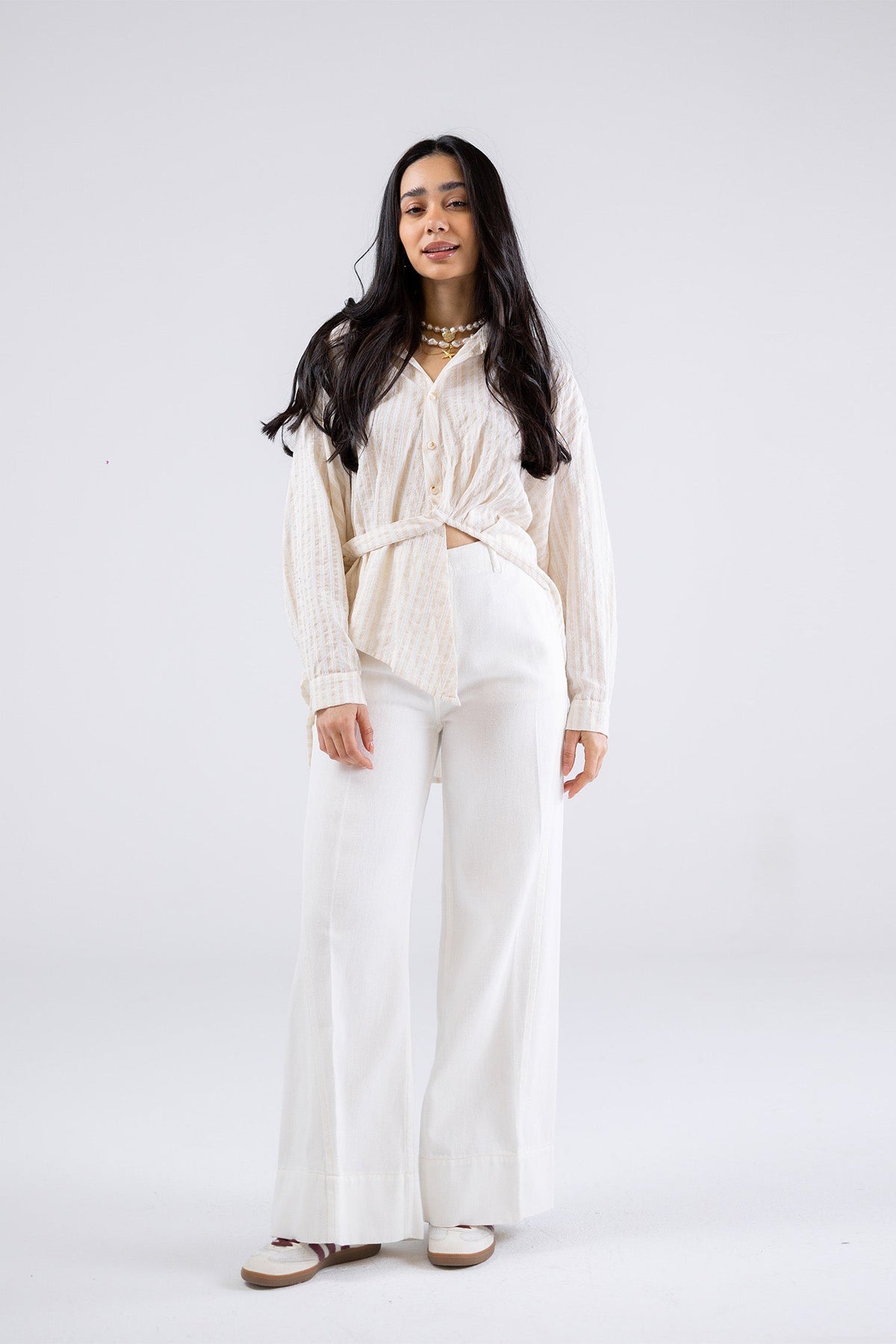 Twisted Stripe Shirt