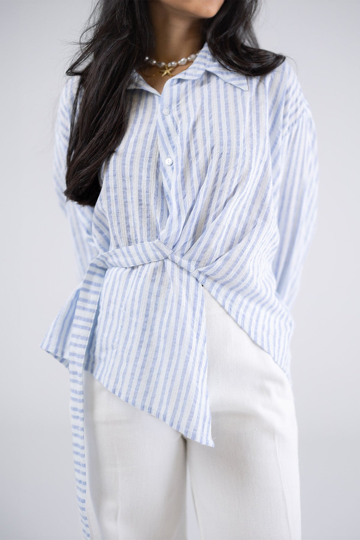 Twisted Stripe Shirt