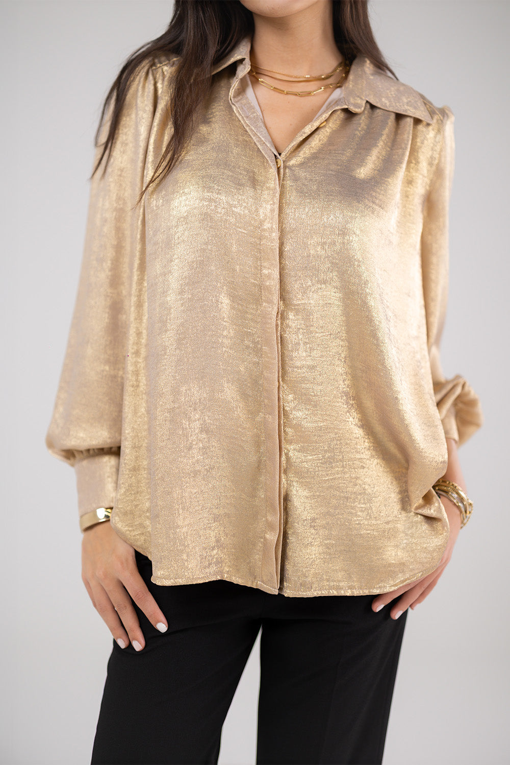 Soft Metallic Shirt