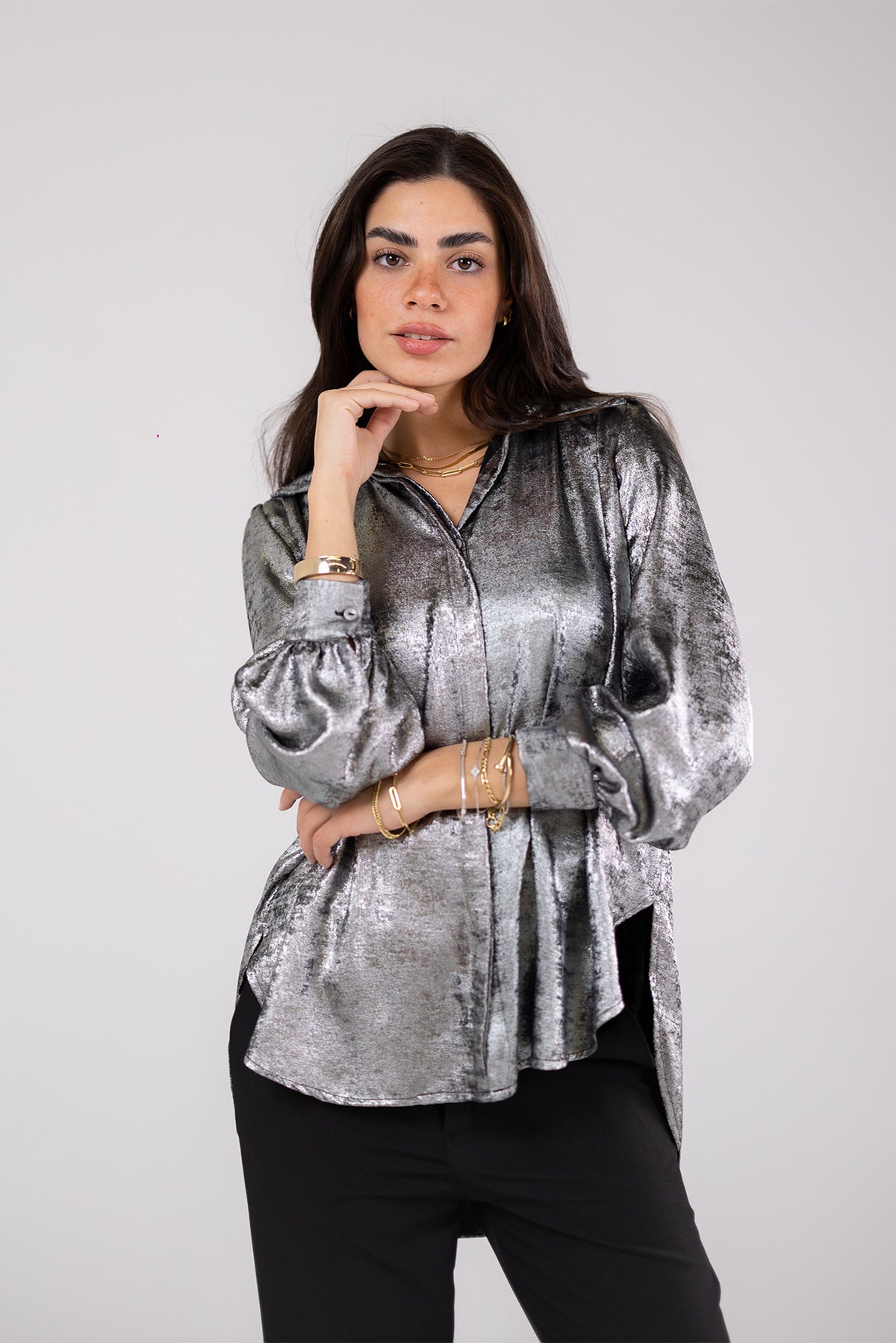 Soft Metallic Shirt