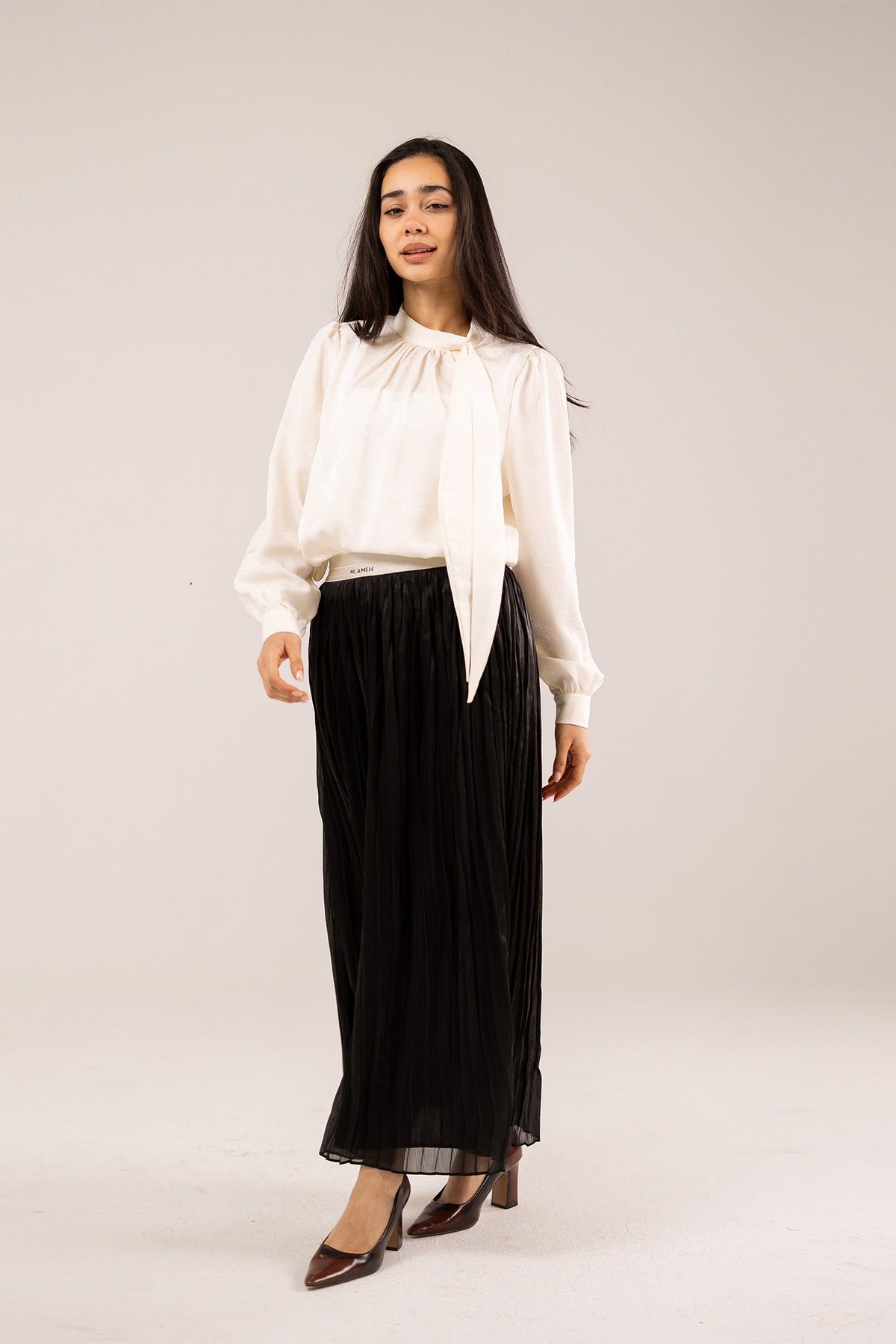 Tie-Neck Blouse
