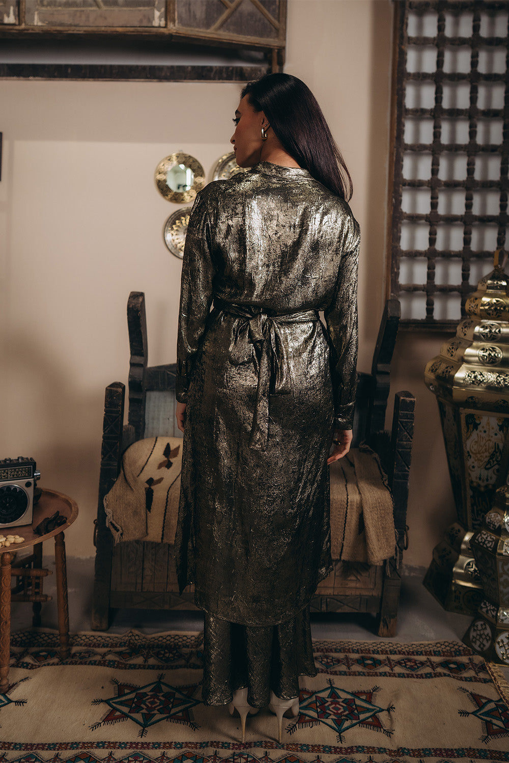 Metallic Blouse