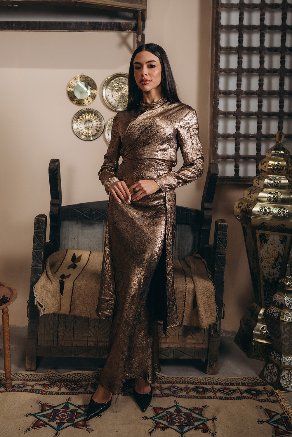 Metallic Blouse