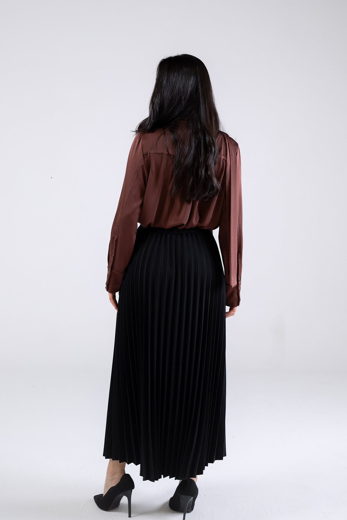 Plissé skirt
