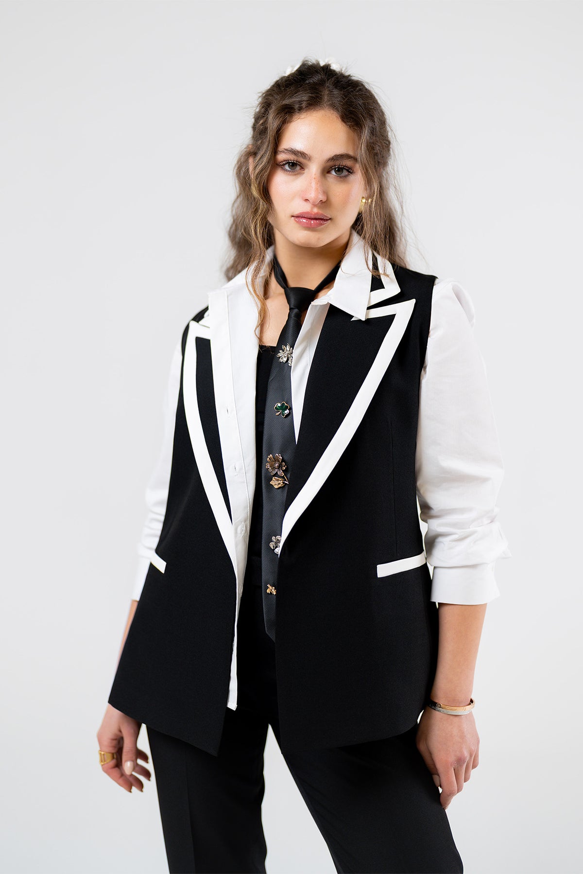 Tux Contrast Blazer