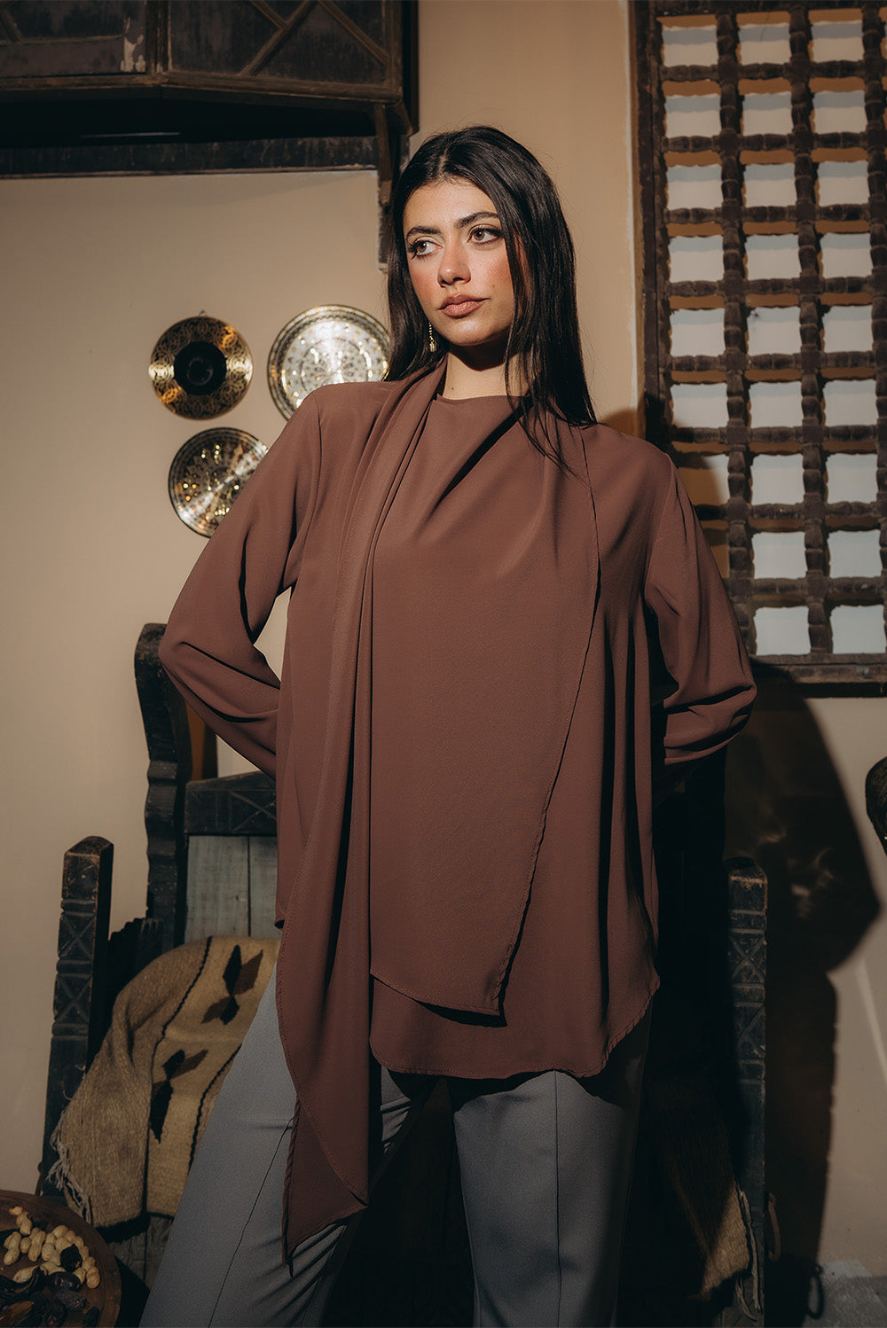 Draped Blouse