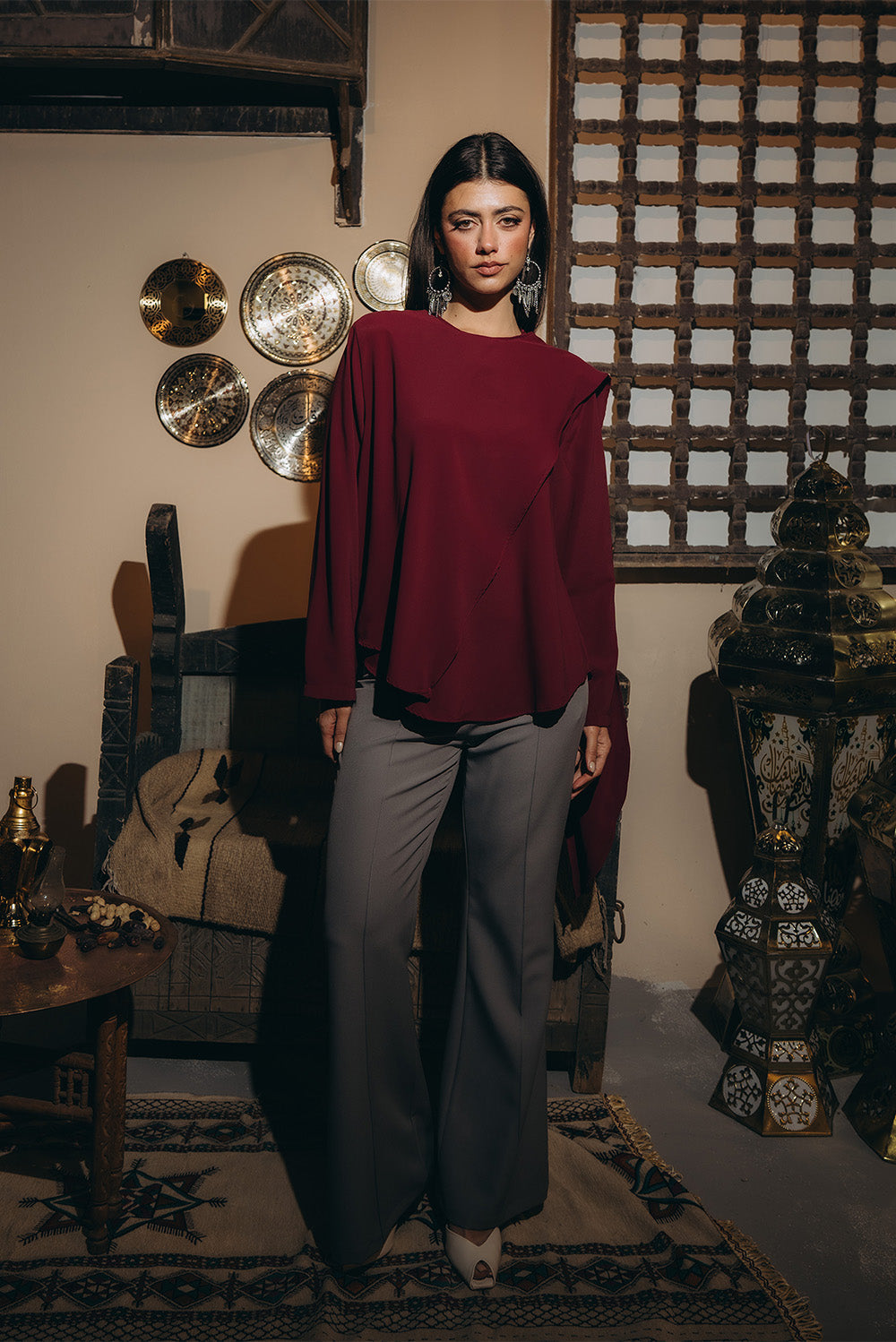 Draped Blouse