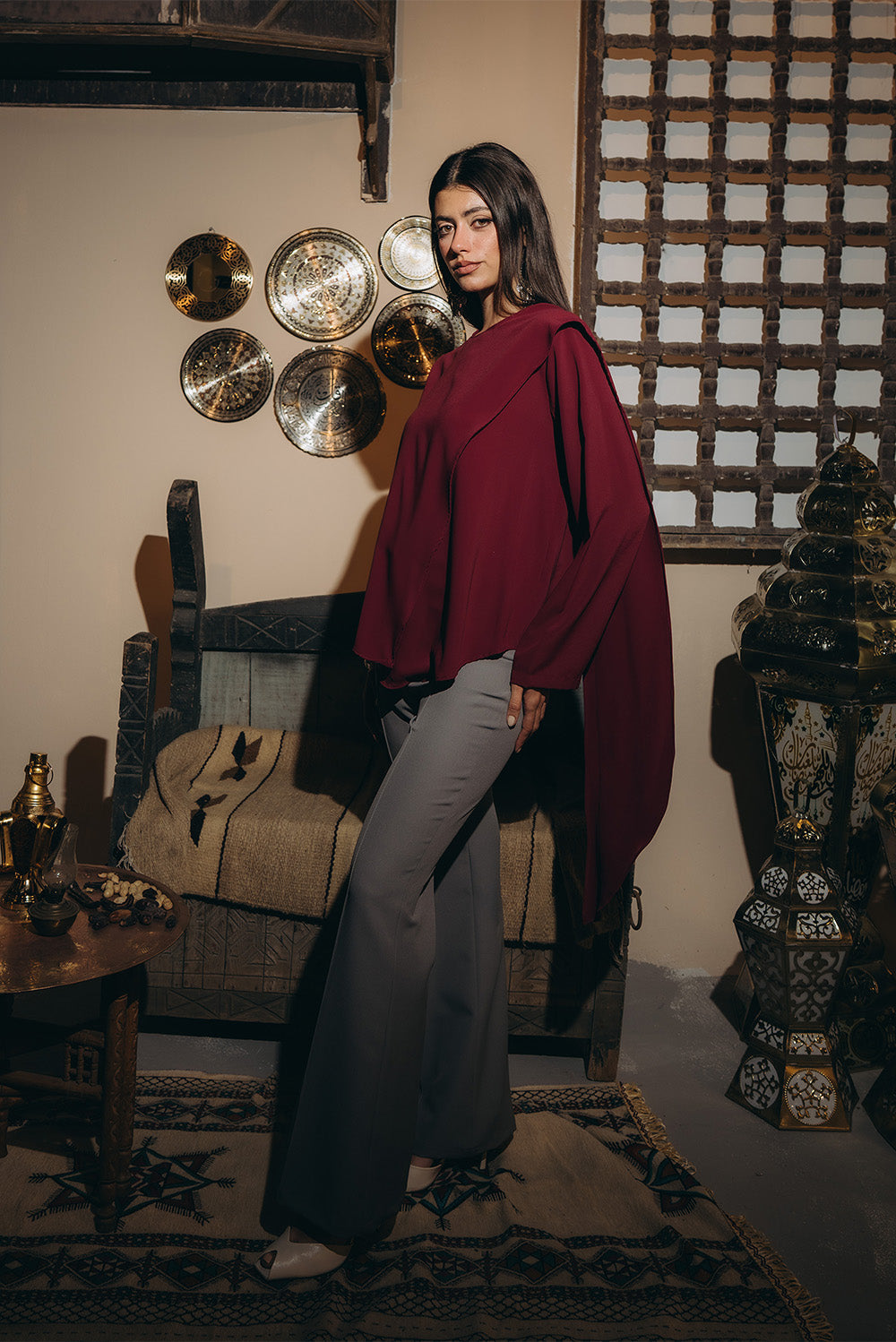 Draped Blouse