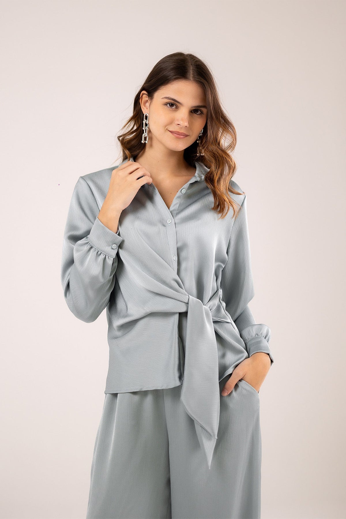 Wrap Blouse