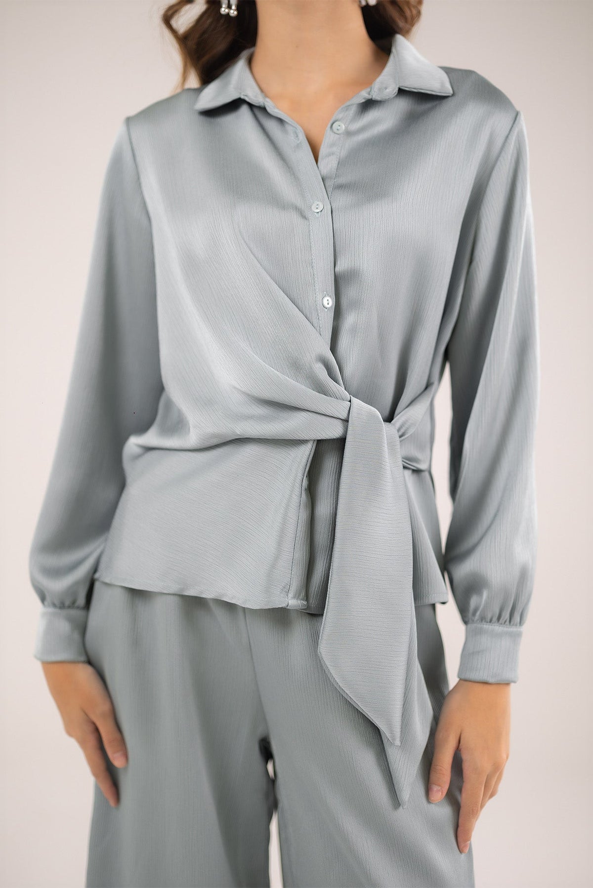 Wrap Blouse