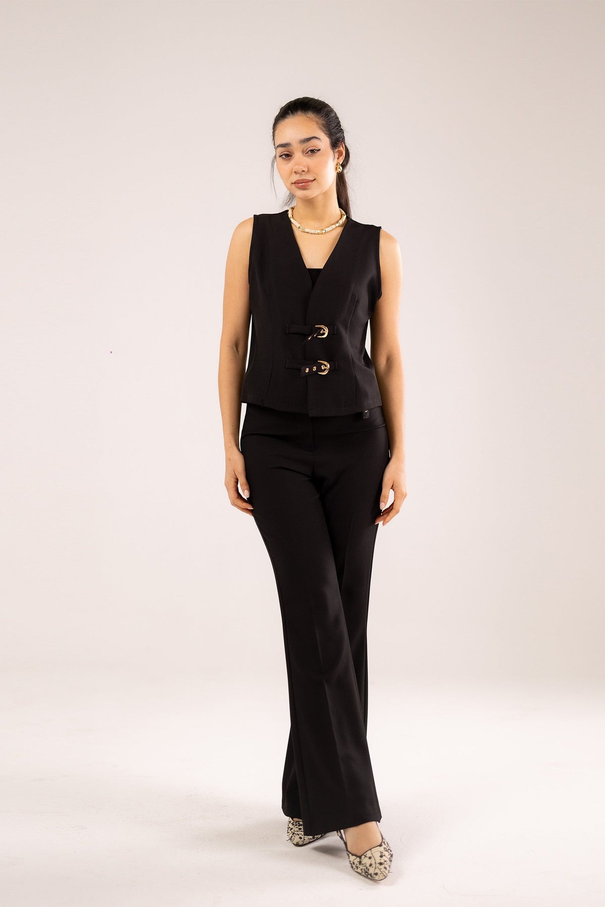 Slim Flare Trousers