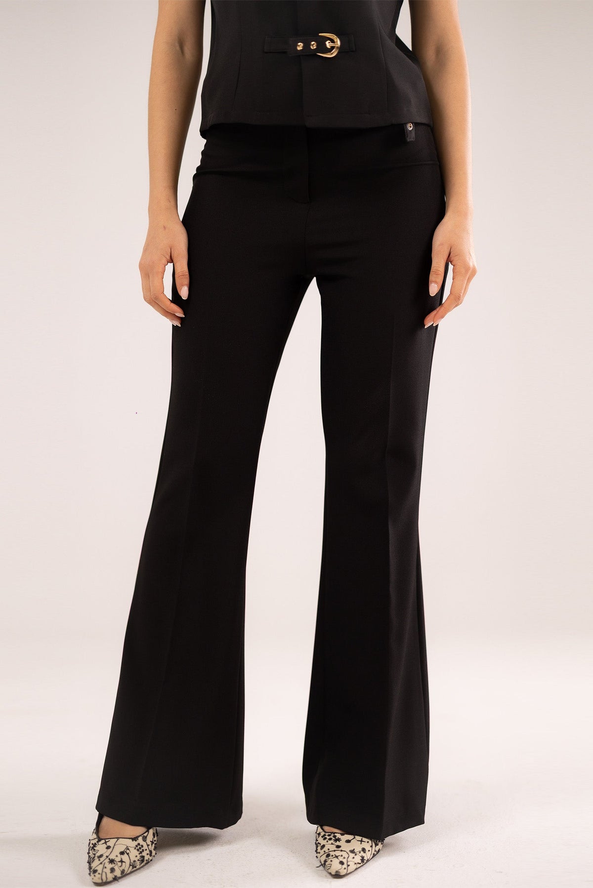 Slim Flare Trousers