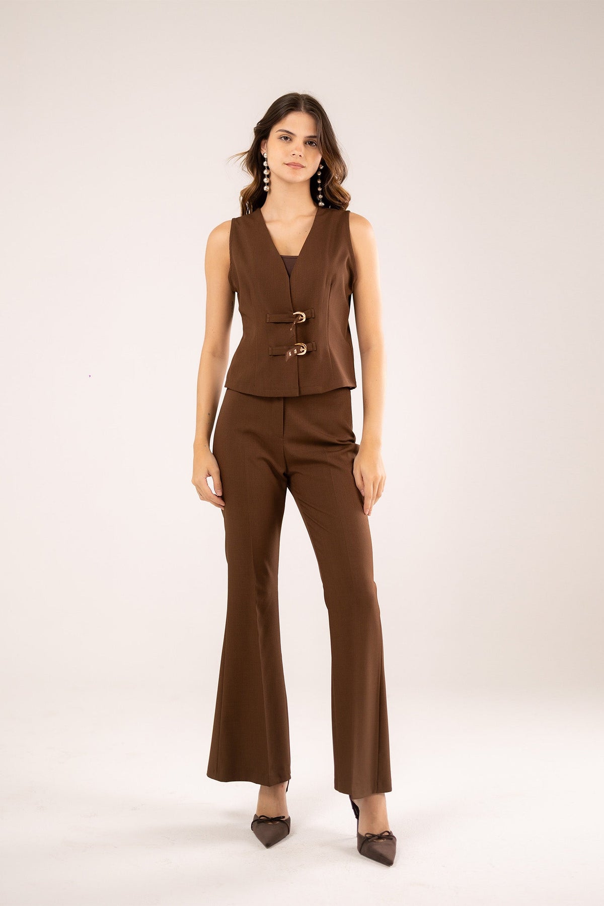 Slim Flare Trousers
