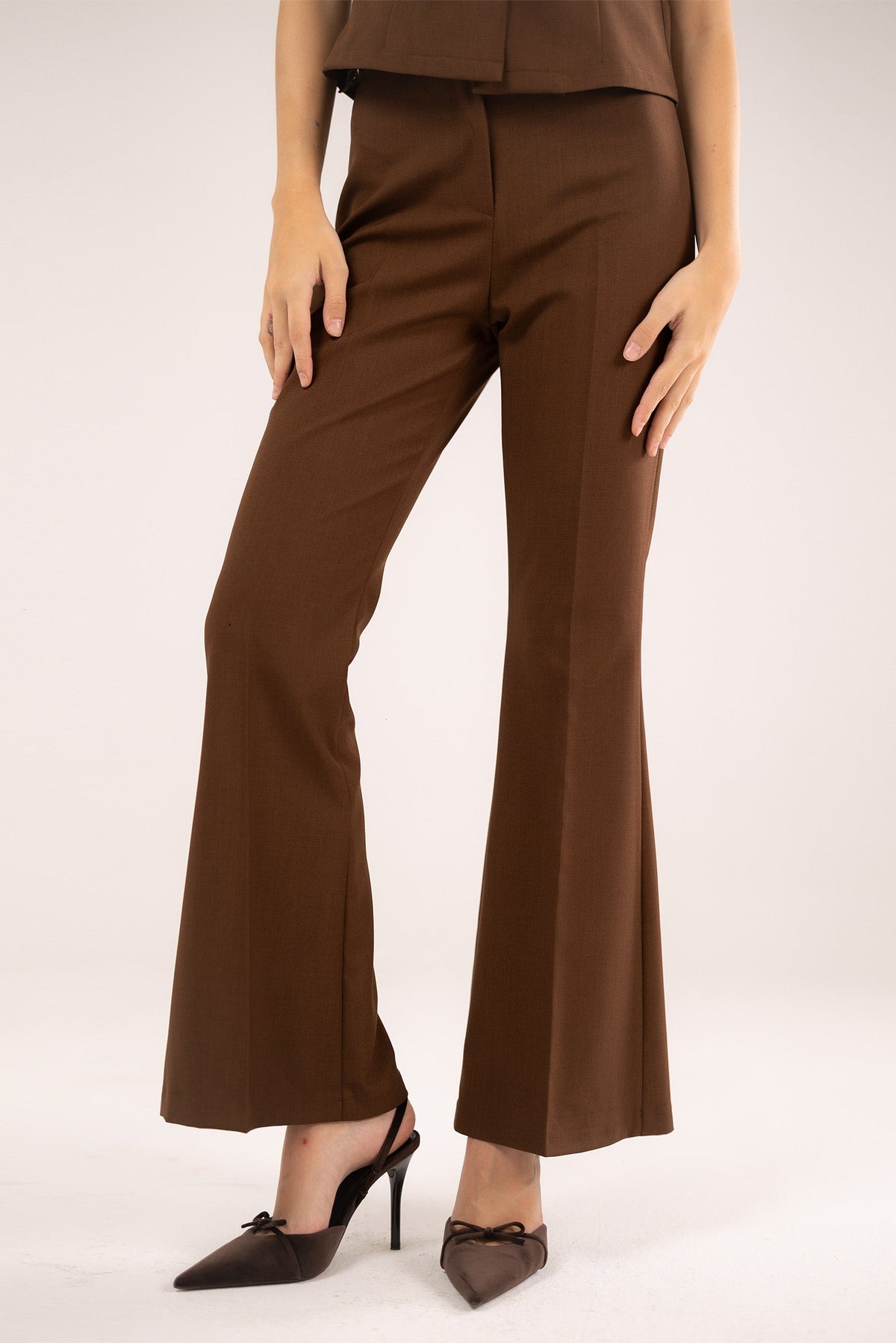 Slim Flare Trousers