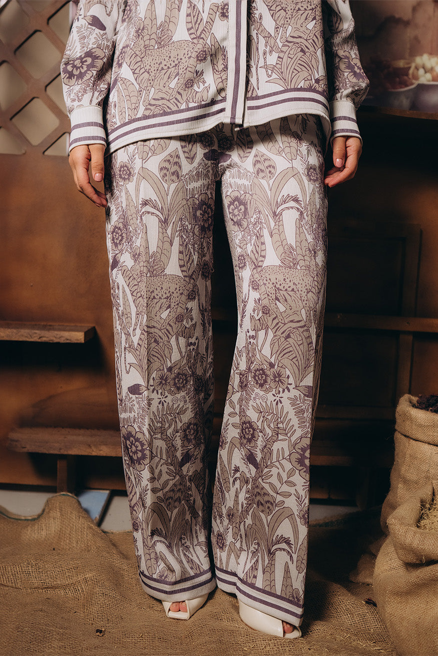 Artsy Printed Pants