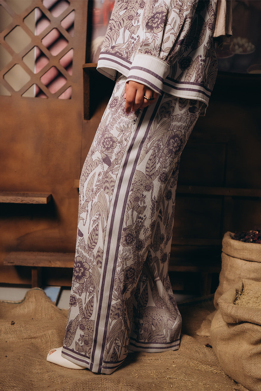 Artsy Printed Pants