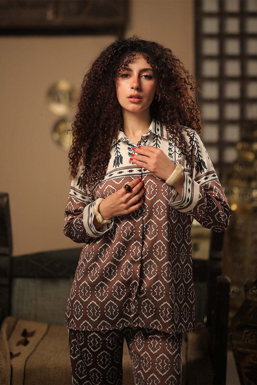 Ramadan printed shirt
