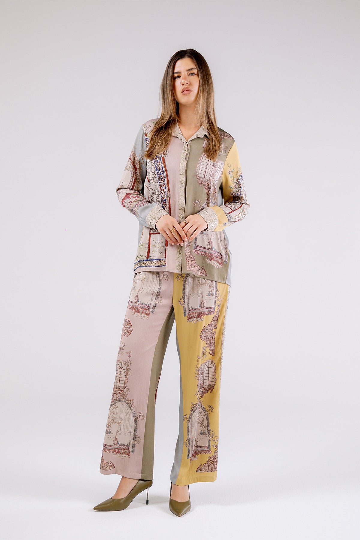 Architectural Print Shirt