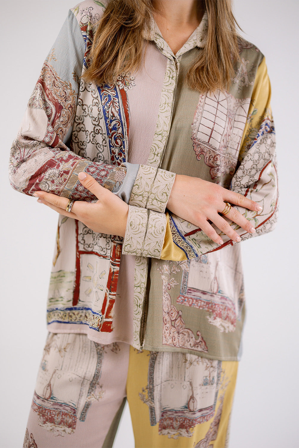 Architectural Print Shirt
