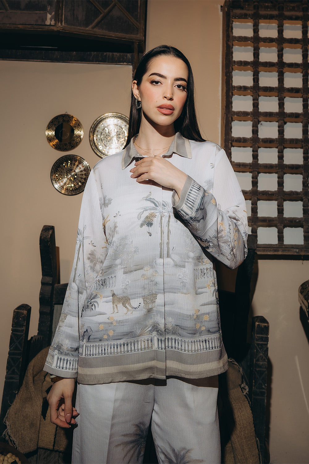 Artwork blouse