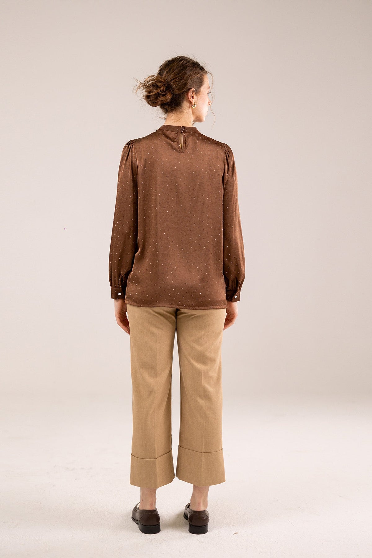 Tie-Neck Blouse