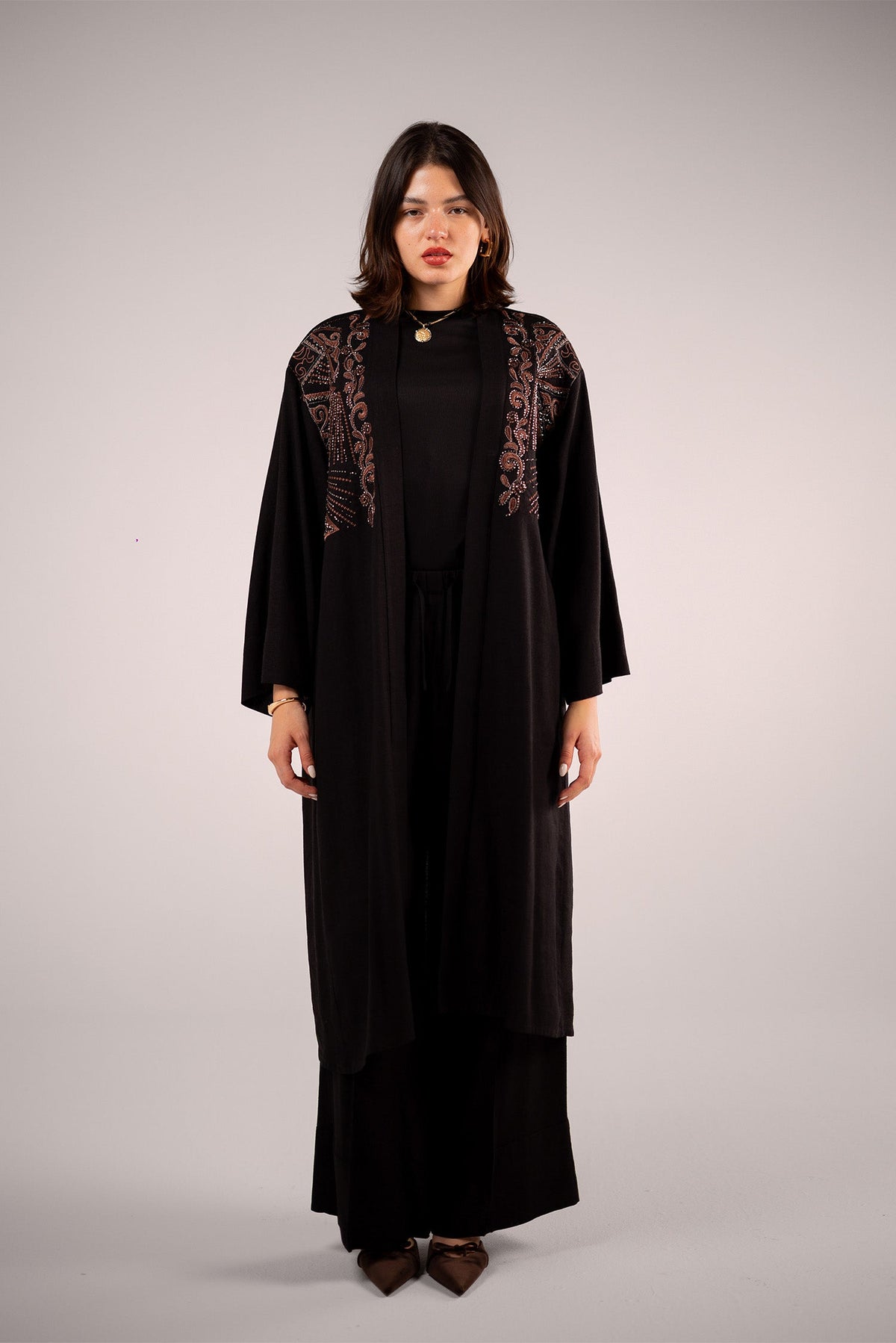 Fluid Wide-Leg Trousers
